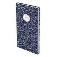 Zsebnaptár TOPTIMER Joy J035 heti álló fehér lapos Szegfű Metalizált ezüst 2026.