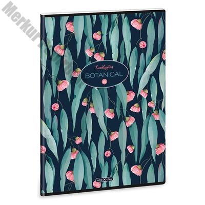 Füzet ARS UNA A/4 40 lapos Extra kapcsos kockás Eucalyptus
