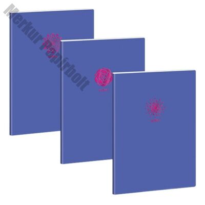 Füzet ARS UNA A/4 40 lapos extra kapcsos ponthálós violet spring