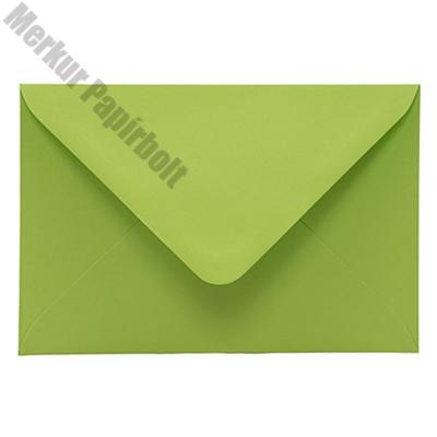 Boríték színes KASKAD LC/5 enyvezett 162x229mm 66 lime zöld 25 db/csomag