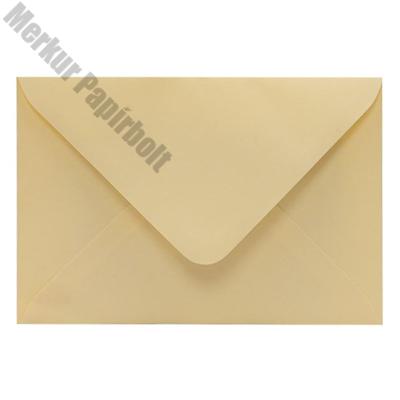 Boríték színes KASKAD LC/6 enyvezett 114x162mm 54 chamois 50 db/csomag