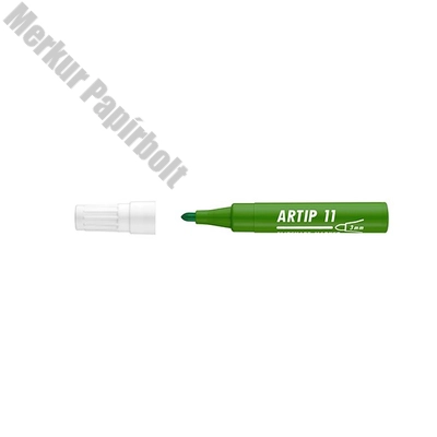 Flipchart marker ICO Artip 11 Teddy kerek zöld 1-3mm