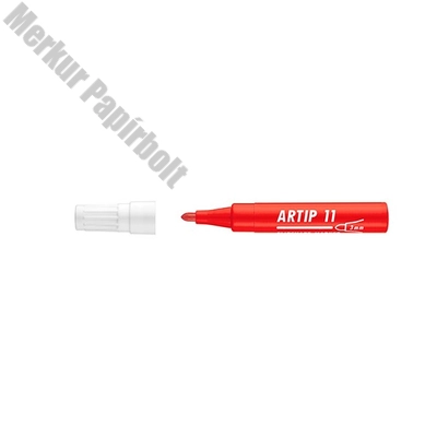 Flipchart marker ICO Artip 11 Teddy kerek piros 1-3mm