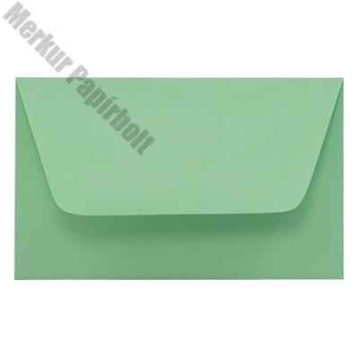 Névjegyboríték színes KASKAD enyvezett 70x105mm 69 pisztácia zöld 50 db/csomag