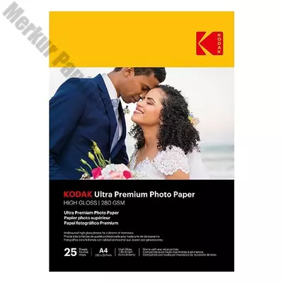 Fotópapír KODAK Ultra Premium A/4 fényes 280g 25 ív/csomag