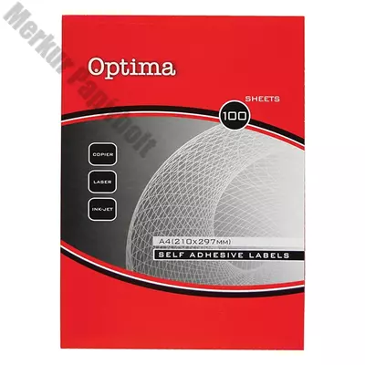 Etikett OPTIMA 32143 192x70mm 400 címke/doboz 100 ív/doboz