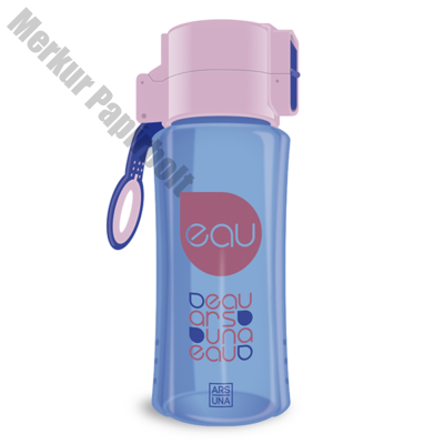 Kulacs ARS UNA műanyag BPA-mentes 450 ml lila-kék