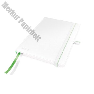 Jegyzetfüzet LEITZ Complete A/5 80 lapos kockás fehér