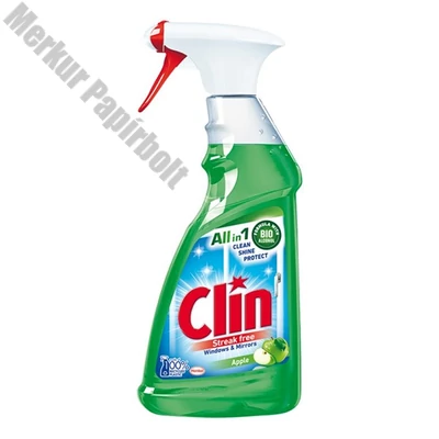 Ablaktisztító szórófejes CLIN Apple 500 ml