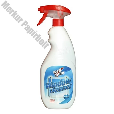 Ablaktisztító szórófejes WELL DONE Fresh 750 ml