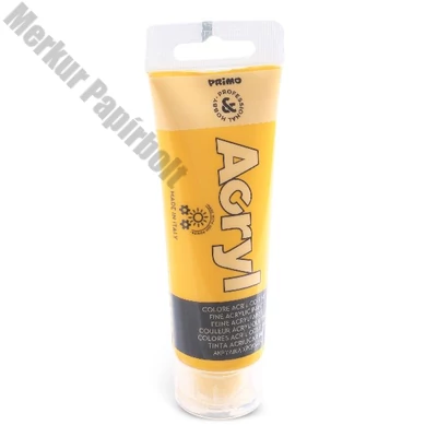 Akrilfesték PRIMO 75 ml aranysárga