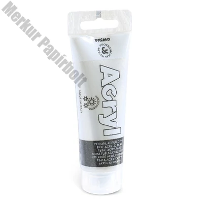 Akrilfesték PRIMO 75 ml metál ezüst