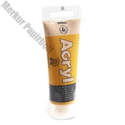 Akrilfesték PRIMO 75 ml mustársárga