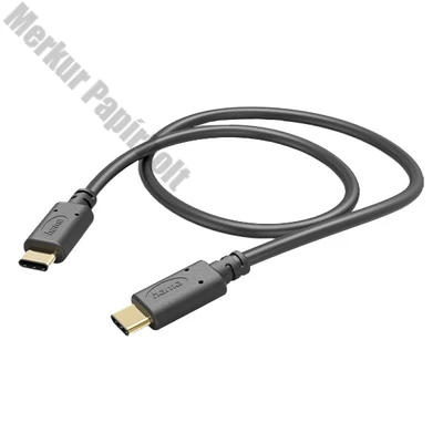 Adatkábel HAMA USB-C 1m fekete