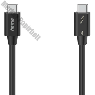 Adatkábel HAMA USB-C 40Gbit/s 0,8m