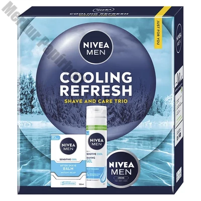 Ajándékcsomag NIVEA Men cooling refresh s&c