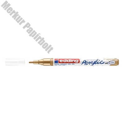 Akril marker EDDING 5300 F 1-2 mm arany