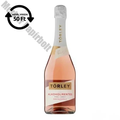 Alkoholmentes pezsgő TÖRLEY Rosé 0,75 L DRS