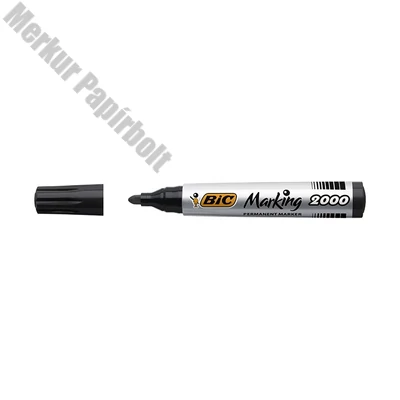 Alkoholos marker BIC 2000 kerek fekete