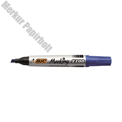 Alkoholos marker BIC 2300 vágott kék