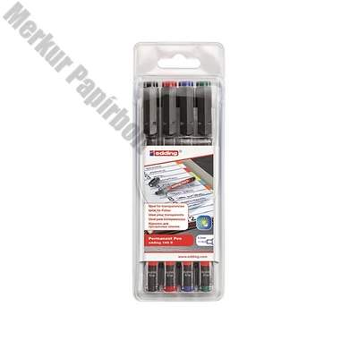 Alkoholos marker EDDING 140S 4 darabos