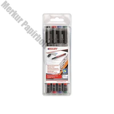 Alkoholos marker EDDING 141F 4 darabos