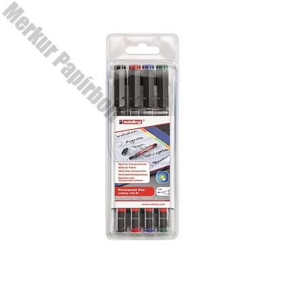 Alkoholos marker EDDING 142M 4 darabos