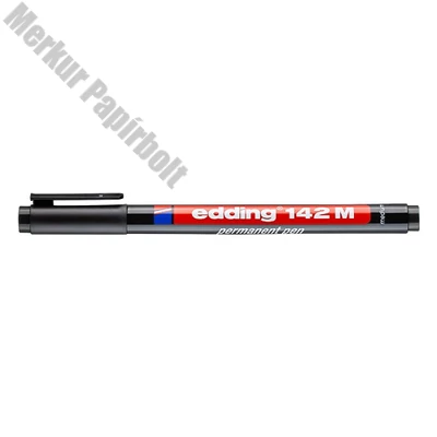 Alkoholos marker EDDING 142M fekete