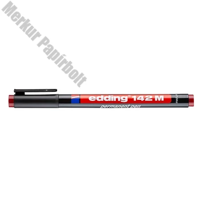 Alkoholos marker EDDING 142M piros