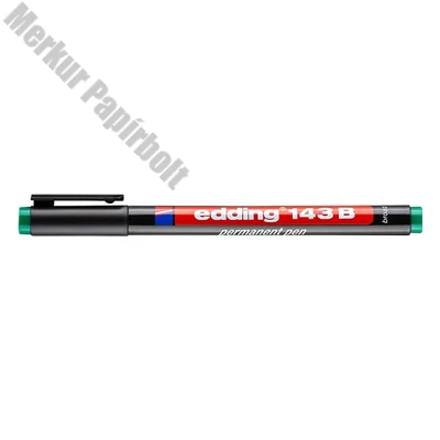Alkoholos marker EDDING 143B zöld