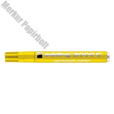 Alkoholos marker EDDING 2000 citrom