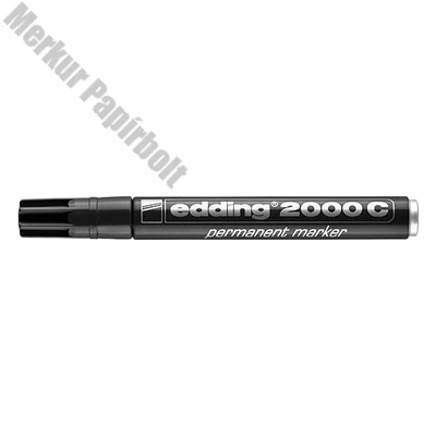 Alkoholos marker EDDING 2000 fekete