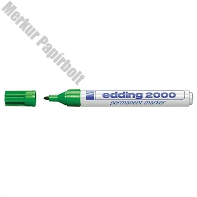 Alkoholos marker EDDING 2000 zöld