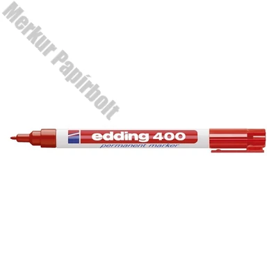 Alkoholos marker EDDING 400 piros