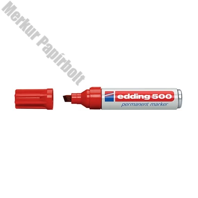 Alkoholos marker EDDING 500 piros