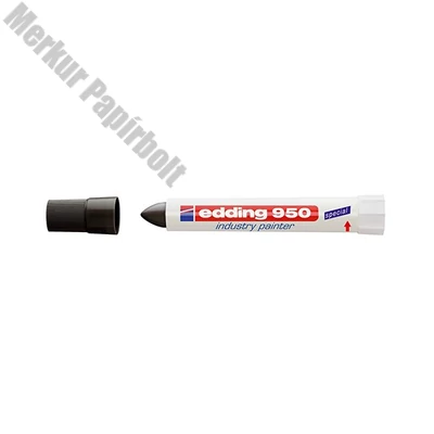 Alkoholos marker EDDING 950 fekete 10mm