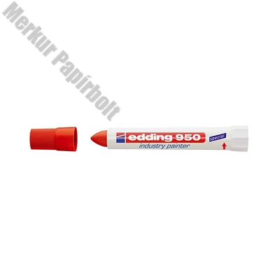 Alkoholos marker EDDING 950 piros 10mm