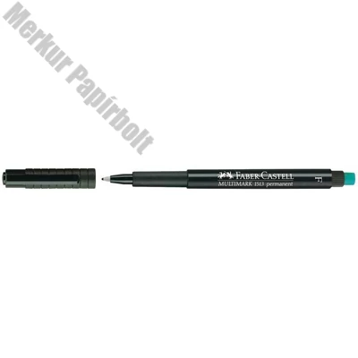 Alkoholos marker FABER-CASTELL F 0,6 mm fekete