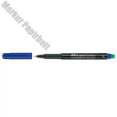 Alkoholos marker FABER-CASTELL F 0,6 mm kék