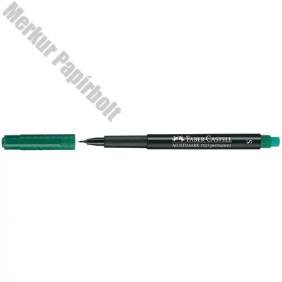 Alkoholos marker FABER-CASTELL S 0,4 mm zöld