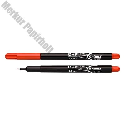 Alkoholos marker FORTUNA OHP F piros