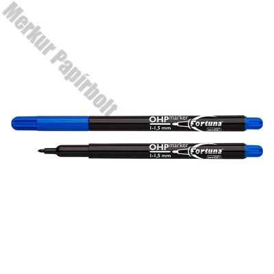 Alkoholos marker FORTUNA OHP M kék