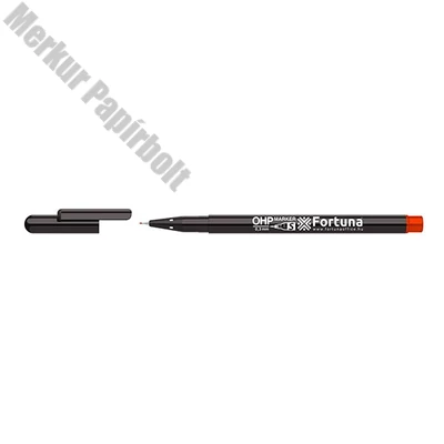 Alkoholos marker FORTUNA OHP S piros