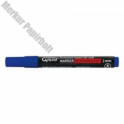 Alkoholos marker GRAND kerek kék