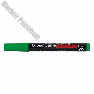 Alkoholos marker GRAND kerek zöld