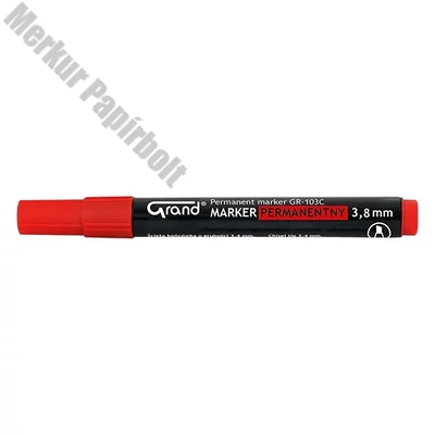 Alkoholos marker GRAND vágott piros