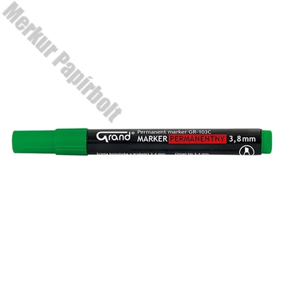 Alkoholos marker GRAND vágott zöld