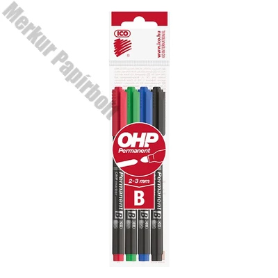 Alkoholos marker ICO OHP B 4 darabos