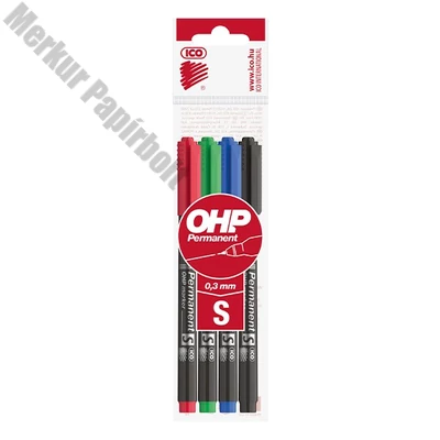 Alkoholos marker ICO OHP S 4 darabos