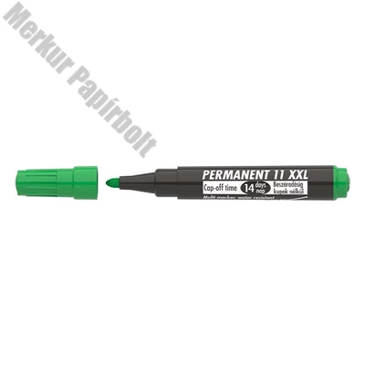 Alkoholos marker ICO Permanent 11 XXL zöld